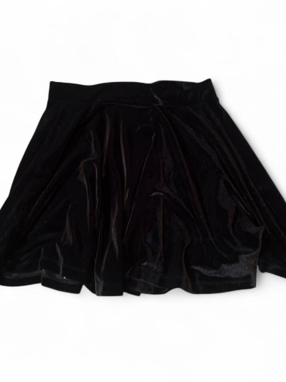 Black velvet Skirt